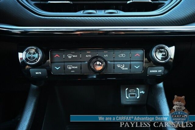 2023 Jeep Compass Trailhawk / 4X4 / Leather Trimmed Seats / Adaptive Cruise Control / Lane Departure & Blind Spot Alert / Apple CarPlay & Android Auto / USB Input / Back Up Camera / Keyless Entry & Start / 32 MPG / Low Miles / 1-Owner Anchorage AK