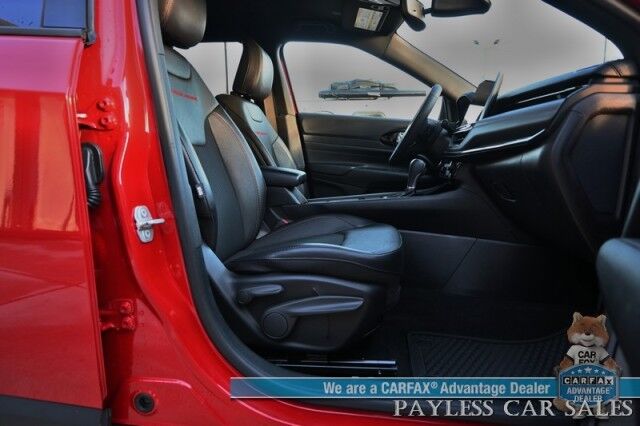 2023 Jeep Compass Trailhawk / 4X4 / Leather Trimmed Seats / Adaptive Cruise Control / Lane Departure & Blind Spot Alert / Apple CarPlay & Android Auto / USB Input / Back Up Camera / Keyless Entry & Start / 32 MPG / Low Miles / 1-Owner Anchorage AK