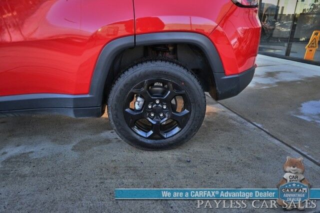 2023 Jeep Compass Trailhawk / 4X4 / Leather Trimmed Seats / Adaptive Cruise Control / Lane Departure & Blind Spot Alert / Apple CarPlay & Android Auto / USB Input / Back Up Camera / Keyless Entry & Start / 32 MPG / Low Miles / 1-Owner Anchorage AK