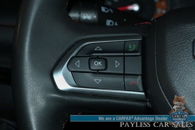 2023 Jeep Compass Trailhawk / 4X4 / Leather Trimmed Seats / Adaptive Cruise Control / Lane Departure & Blind Spot Alert / Apple CarPlay & Android Auto / USB Input / Back Up Camera / Keyless Entry & Start / 32 MPG / Low Miles / 1-Owner Anchorage AK