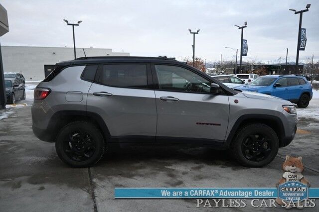 2023 Jeep Compass Trailhawk / 4X4 / Leather Trimmed Seats / Adaptive Cruise Control / Lane Departure & Blind Spot Alert / Apple CarPlay & Android Auto / USB Input / Back Up Camera / Keyless Entry & Start / 32 MPG / Low Miles / 1-Owner Anchorage AK 2023 Jeep Compass Trailhawk / 4X4 / Leather Trimmed Seats / Adaptive Cruise Control / Lane Departure & Blind Spot Alert / Apple CarPlay & Android Auto / USB Input / Back Up Camera / Keyless Entry & Start / 32 MPG / Low Miles / 1-Owner Anchorage AK