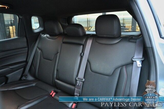 2023 Jeep Compass Trailhawk / 4X4 / Leather Trimmed Seats / Adaptive Cruise Control / Lane Departure & Blind Spot Alert / Apple CarPlay & Android Auto / USB Input / Back Up Camera / Keyless Entry & Start / 32 MPG / Low Miles / 1-Owner Anchorage AK 2023 Jeep Compass Trailhawk / 4X4 / Leather Trimmed Seats / Adaptive Cruise Control / Lane Departure & Blind Spot Alert / Apple CarPlay & Android Auto / USB Input / Back Up Camera / Keyless Entry & Start / 32 MPG / Low Miles / 1-Owner Anchorage AK