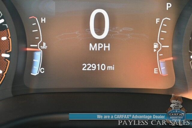 2023 Jeep Compass Trailhawk / 4X4 / Leather Trimmed Seats / Adaptive Cruise Control / Lane Departure & Blind Spot Alert / Apple CarPlay & Android Auto / USB Input / Back Up Camera / Keyless Entry & Start / 32 MPG / Low Miles / 1-Owner Anchorage AK