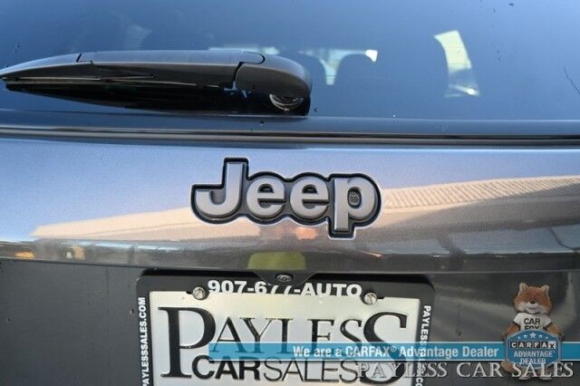 2023 Jeep Compass Trailhawk / 4X4 / Leather Trimmed Seats / Adaptive Cruise Control / Lane Departure & Blind Spot Alert / Apple CarPlay & Android Auto / USB Input / Back Up Camera / Keyless Entry & Start / 32 MPG / Low Miles / 1-Owner Anchorage AK