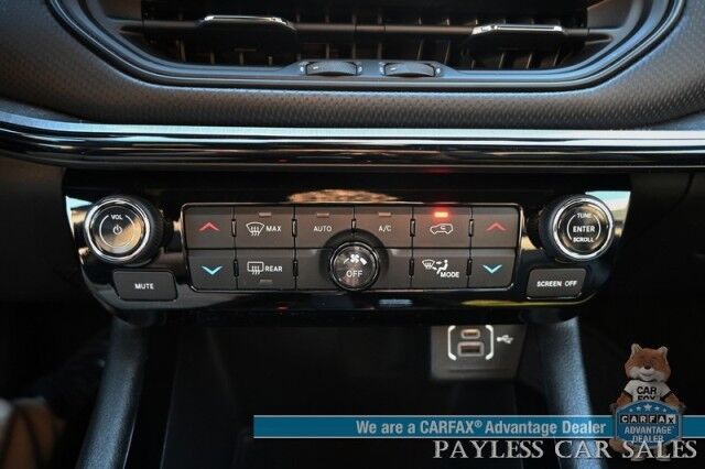 2023 Jeep Compass Trailhawk / 4X4 / Leather Trimmed Seats / Adaptive Cruise Control / Lane Departure & Blind Spot Alert / Apple CarPlay & Android Auto / USB Input / Back Up Camera / Keyless Entry & Start / 32 MPG / Low Miles / 1-Owner Anchorage AK