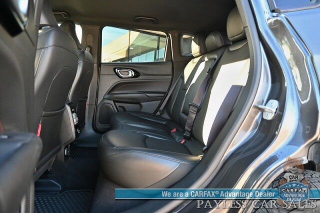 2023 Jeep Compass Trailhawk / 4X4 / Leather Trimmed Seats / Adaptive Cruise Control / Lane Departure & Blind Spot Alert / Apple CarPlay & Android Auto / USB Input / Back Up Camera / Keyless Entry & Start / 32 MPG / Low Miles / 1-Owner Anchorage AK