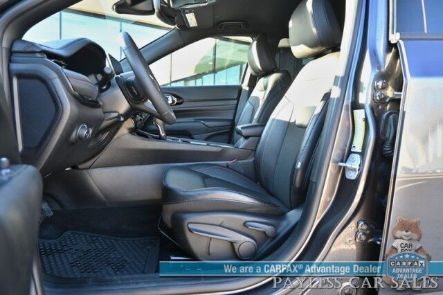 2023 Jeep Compass Trailhawk / 4X4 / Leather Trimmed Seats / Adaptive Cruise Control / Lane Departure & Blind Spot Alert / Apple CarPlay & Android Auto / USB Input / Back Up Camera / Keyless Entry & Start / 32 MPG / Low Miles / 1-Owner Anchorage AK