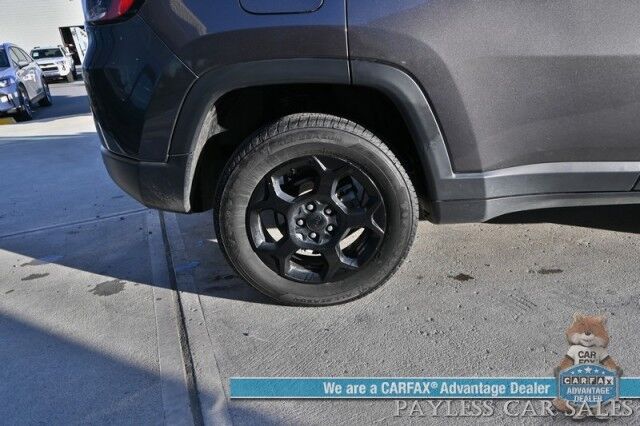 2023 Jeep Compass Trailhawk / 4X4 / Leather Trimmed Seats / Adaptive Cruise Control / Lane Departure & Blind Spot Alert / Apple CarPlay & Android Auto / USB Input / Back Up Camera / Keyless Entry & Start / 32 MPG / Low Miles / 1-Owner Anchorage AK