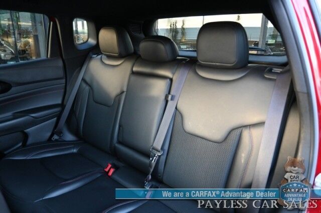 2023 Jeep Compass Trailhawk / 4X4 / Leather Trimmed Seats / Adaptive Cruise Control / Lane Departure & Blind Spot Alert / Apple CarPlay & Android Auto / USB Input / Back Up Camera / Keyless Entry & Start / 32 MPG / Low Miles / 1-Owner Anchorage AK