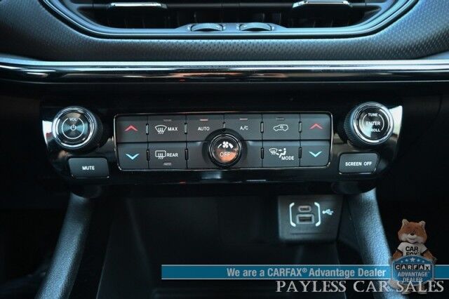 2023 Jeep Compass Trailhawk / 4X4 / Leather Trimmed Seats / Adaptive Cruise Control / Lane Departure & Blind Spot Alert / Apple CarPlay & Android Auto / USB Input / Back Up Camera / Keyless Entry & Start / 32 MPG / Low Miles / 1-Owner Anchorage AK