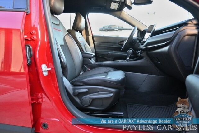 2023 Jeep Compass Trailhawk / 4X4 / Leather Trimmed Seats / Adaptive Cruise Control / Lane Departure & Blind Spot Alert / Apple CarPlay & Android Auto / USB Input / Back Up Camera / Keyless Entry & Start / 32 MPG / Low Miles / 1-Owner Anchorage AK