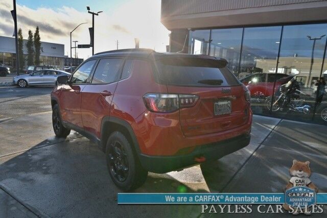 2023 Jeep Compass Trailhawk / 4X4 / Leather Trimmed Seats / Adaptive Cruise Control / Lane Departure & Blind Spot Alert / Apple CarPlay & Android Auto / USB Input / Back Up Camera / Keyless Entry & Start / 32 MPG / Low Miles / 1-Owner Anchorage AK 2023 Jeep Compass Trailhawk / 4X4 / Leather Trimmed Seats / Adaptive Cruise Control / Lane Departure & Blind Spot Alert / Apple CarPlay & Android Auto / USB Input / Back Up Camera / Keyless Entry & Start / 32 MPG / Low Miles / 1-Owner Anchorage AK