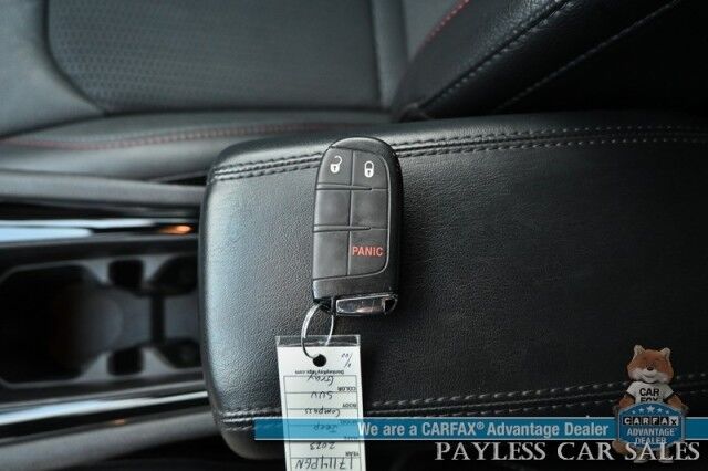 2023 Jeep Compass Trailhawk / 4X4 / Leather Trimmed Seats / Adaptive Cruise Control / Lane Departure & Blind Spot Alert / Apple CarPlay & Android Auto / USB Input / Back Up Camera / Keyless Entry & Start / 32 MPG / Low Miles / 1-Owner Anchorage AK 2023 Jeep Compass Trailhawk / 4X4 / Leather Trimmed Seats / Adaptive Cruise Control / Lane Departure & Blind Spot Alert / Apple CarPlay & Android Auto / USB Input / Back Up Camera / Keyless Entry & Start / 32 MPG / Low Miles / 1-Owner Anchorage AK