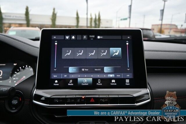 2023 Jeep Compass Trailhawk / 4X4 / Leather Trimmed Seats / Adaptive Cruise Control / Lane Departure & Blind Spot Alert / Apple CarPlay & Android Auto / USB Input / Back Up Camera / Keyless Entry & Start / 32 MPG / Low Miles / 1-Owner Anchorage AK