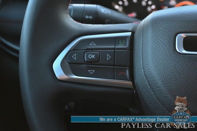 2023 Jeep Compass Trailhawk / 4X4 / Leather Trimmed Seats / Adaptive Cruise Control / Lane Departure & Blind Spot Alert / Apple CarPlay & Android Auto / USB Input / Back Up Camera / Keyless Entry & Start / 32 MPG / Low Miles / 1-Owner Anchorage AK