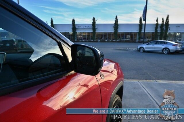 2023 Jeep Compass Trailhawk / 4X4 / Leather Trimmed Seats / Adaptive Cruise Control / Lane Departure & Blind Spot Alert / Apple CarPlay & Android Auto / USB Input / Back Up Camera / Keyless Entry & Start / 32 MPG / Low Miles / 1-Owner Anchorage AK