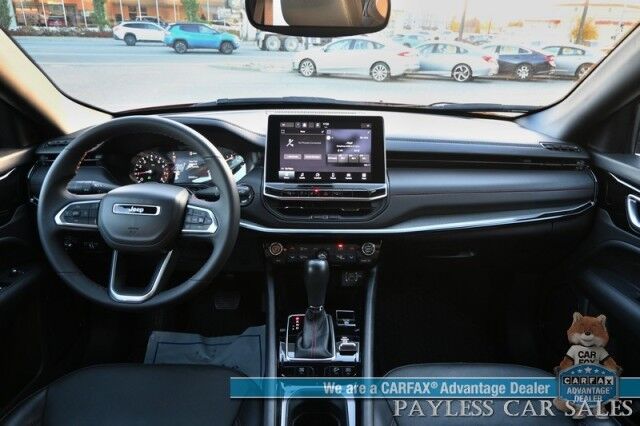 2023 Jeep Compass Trailhawk / 4X4 / Leather Trimmed Seats / Adaptive Cruise Control / Lane Departure & Blind Spot Alert / Apple CarPlay & Android Auto / USB Input / Back Up Camera / Keyless Entry & Start / 32 MPG / Low Miles / 1-Owner Anchorage AK
