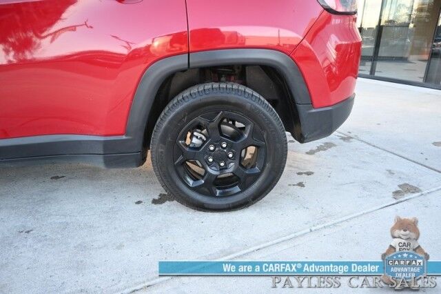 2023 Jeep Compass Trailhawk / 4X4 / Leather Trimmed Seats / Adaptive Cruise Control / Lane Departure & Blind Spot Alert / Apple CarPlay & Android Auto / USB Input / Back Up Camera / Keyless Entry & Start / 32 MPG / Low Miles / 1-Owner Anchorage AK