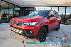 2023_Jeep_Compass_Trailhawk / 4X4 / Leather Trimmed Seats / Adaptive Cruise Control / Lane Departure & Blind Spot Alert / Apple CarPlay & Android Auto / USB Input / Back Up Camera / Keyless Entry & Start / 32 MPG / Low Miles / 1-Owner_ Anchorage AK