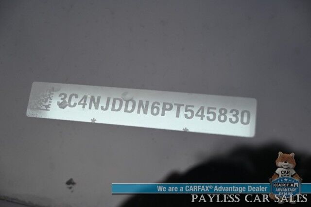 2023 Jeep Compass Trailhawk / 4X4 / Leather Trimmed Seats / Adaptive Cruise Control / Lane Departure & Blind Spot Alert / Apple CarPlay & Android Auto / USB Input / Back Up Camera / Keyless Entry & Start / 32 MPG / Low Miles / 1-Owner Anchorage AK
