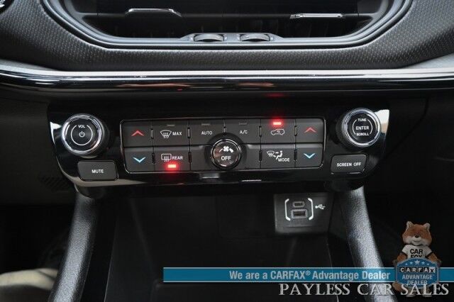 2023 Jeep Compass Trailhawk / 4X4 / Leather Trimmed Seats / Adaptive Cruise Control / Lane Departure & Blind Spot Alert / Apple CarPlay & Android Auto / USB Input / Back Up Camera / Keyless Entry & Start / 32 MPG / Low Miles / 1-Owner Anchorage AK