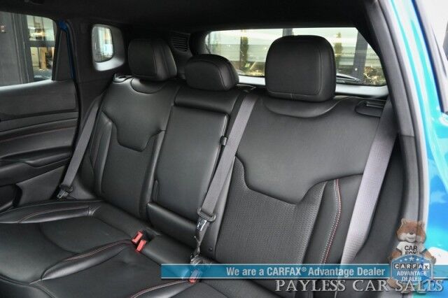 2023 Jeep Compass Trailhawk / 4X4 / Leather Trimmed Seats / Adaptive Cruise Control / Lane Departure & Blind Spot Alert / Apple CarPlay & Android Auto / USB Input / Back Up Camera / Keyless Entry & Start / 32 MPG / Low Miles / 1-Owner Anchorage AK