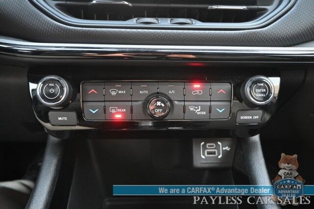 2023 Jeep Compass Trailhawk / 4X4 / Leather Trimmed Seats / Adaptive Cruise Control / Lane Departure & Blind Spot Alert / Apple CarPlay & Android Auto / USB Input / Back Up Camera / Keyless Entry & Start / 32 MPG / Low Miles / 1-Owner Anchorage AK