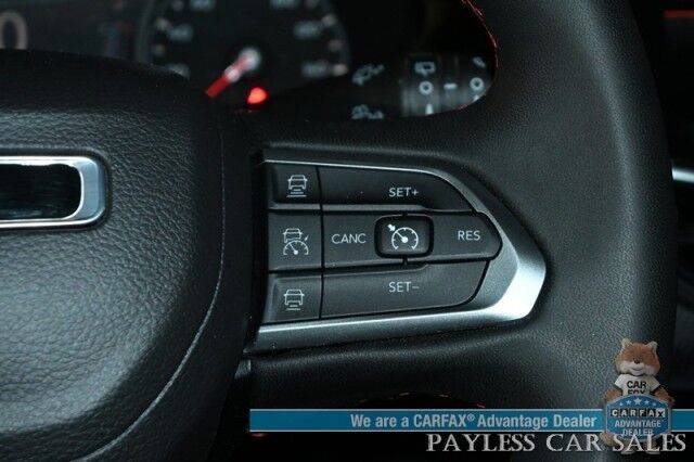 2023 Jeep Compass Trailhawk / 4X4 / Leather Trimmed Seats / Adaptive Cruise Control / Lane Departure & Blind Spot Alert / Apple CarPlay & Android Auto / USB Input / Back Up Camera / Keyless Entry & Start / 32 MPG / Low Miles / 1-Owner Anchorage AK