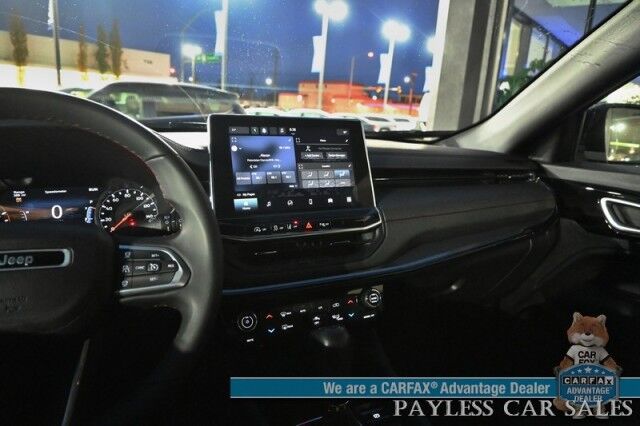 2023 Jeep Compass Trailhawk / 4X4 / Leather Trimmed Seats / Adaptive Cruise Control / Lane Departure & Blind Spot Alert / Apple CarPlay & Android Auto / USB Input / Back Up Camera / Keyless Entry & Start / 32 MPG / Low Miles / 1-Owner Anchorage AK 2023 Jeep Compass Trailhawk / 4X4 / Leather Trimmed Seats / Adaptive Cruise Control / Lane Departure & Blind Spot Alert / Apple CarPlay & Android Auto / USB Input / Back Up Camera / Keyless Entry & Start / 32 MPG / Low Miles / 1-Owner Anchorage AK