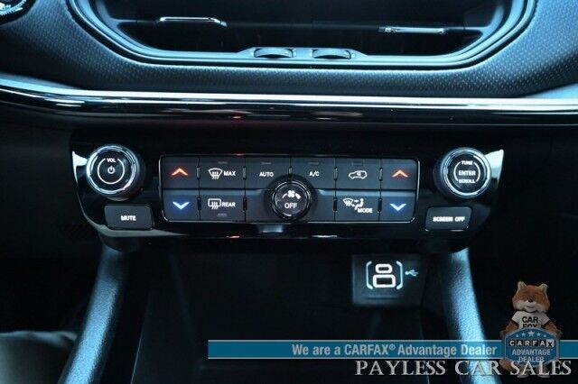 2023 Jeep Compass Trailhawk / 4X4 / Leather Trimmed Seats / Adaptive Cruise Control / Lane Departure & Blind Spot Alert / Apple CarPlay & Android Auto / USB Input / Back Up Camera / Keyless Entry & Start / 32 MPG / Low Miles / 1-Owner Anchorage AK