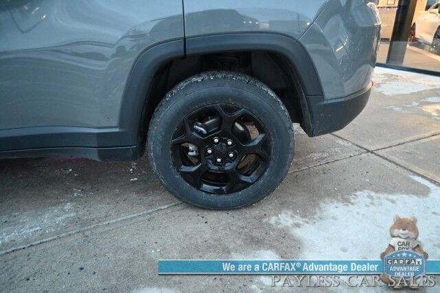 2023 Jeep Compass Trailhawk / 4X4 / Leather Trimmed Seats / Adaptive Cruise Control / Lane Departure & Blind Spot Alert / Apple CarPlay & Android Auto / USB Input / Back Up Camera / Keyless Entry & Start / 32 MPG / Low Miles / 1-Owner Anchorage AK