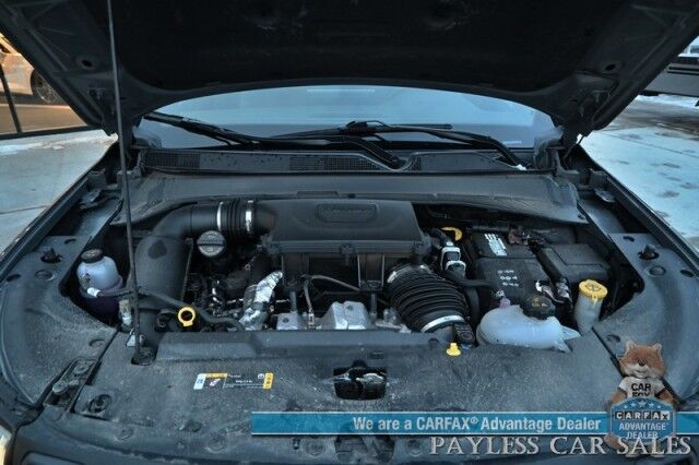 2023 Jeep Compass Trailhawk / 4X4 / Leather Trimmed Seats / Adaptive Cruise Control / Lane Departure & Blind Spot Alert / Apple CarPlay & Android Auto / USB Input / Back Up Camera / Keyless Entry & Start / 32 MPG / Low Miles / 1-Owner Anchorage AK