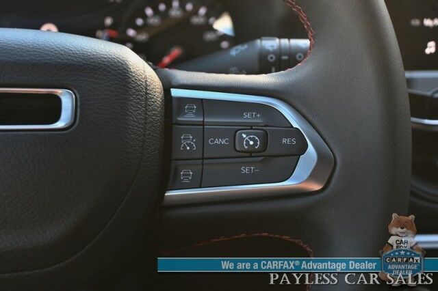 2023 Jeep Compass Trailhawk / 4X4 / Leather Trimmed Seats / Adaptive Cruise Control / Lane Departure & Blind Spot Alert / Apple CarPlay & Android Auto / USB Input / Back Up Camera / Keyless Entry & Start / 32 MPG / Low Miles / 1-Owner Anchorage AK