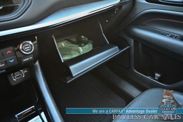 2023 Jeep Compass Trailhawk / 4X4 / Leather Trimmed Seats / Adaptive Cruise Control / Lane Departure & Blind Spot Alert / Apple CarPlay & Android Auto / USB Input / Back Up Camera / Keyless Entry & Start / 32 MPG / Low Miles / 1-Owner Anchorage AK