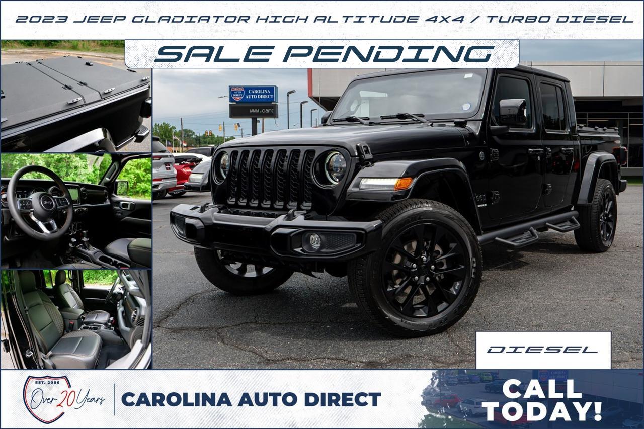 2023 Jeep Gladiator High Altitude 4X4 / Turbo Diesel / Nappa Leather!