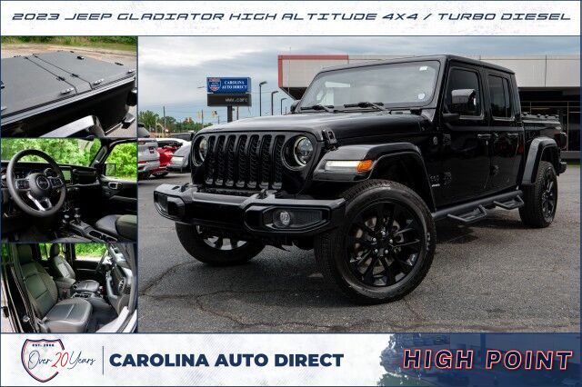 2023 Jeep Gladiator High Altitude 4X4 / Turbo Diesel / Nappa Leather!