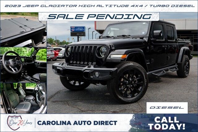 2023 Jeep Gladiator High Altitude 4X4 / Turbo Diesel / Nappa Leather!