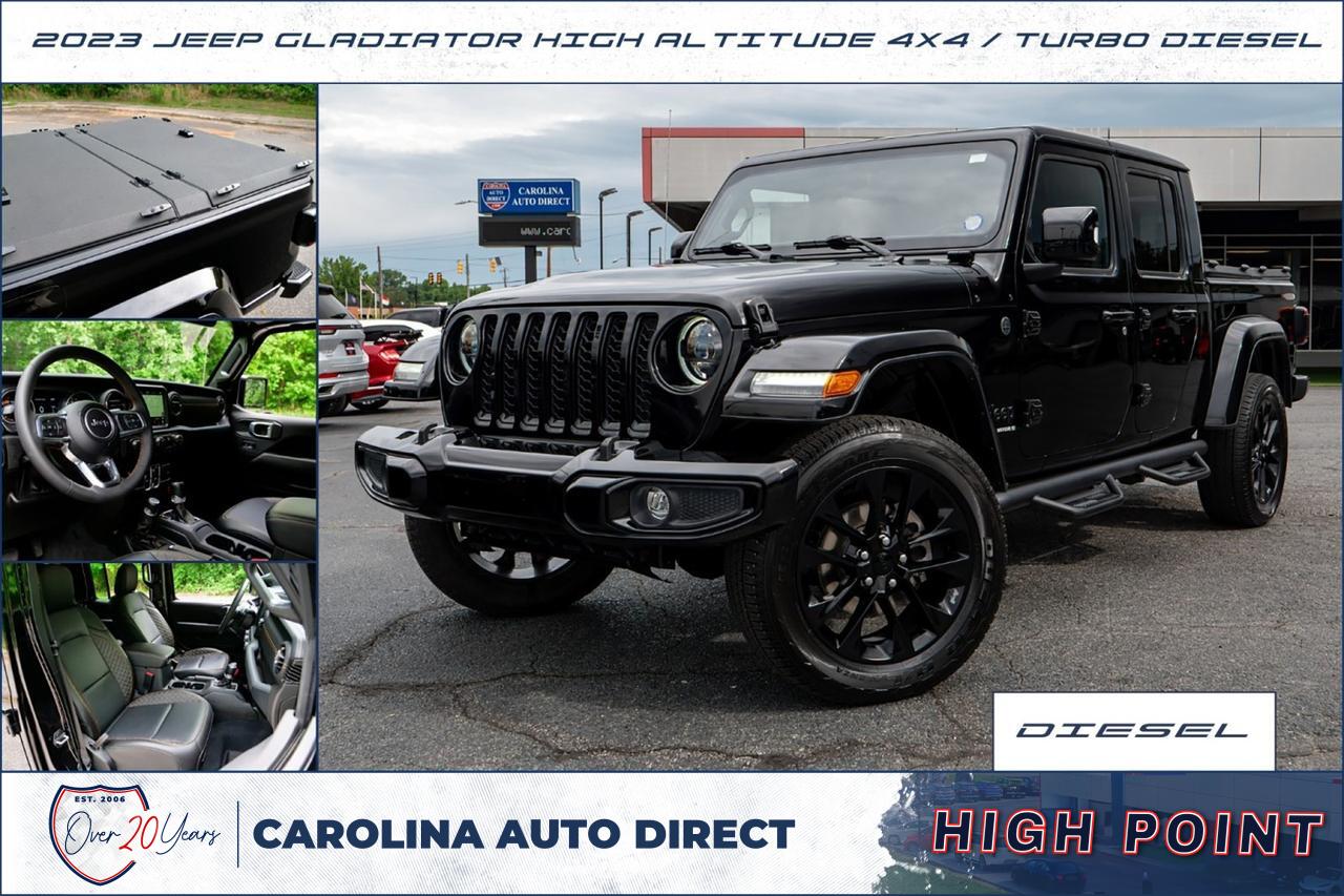 2023 Jeep Gladiator High Altitude 4X4 / Turbo Diesel / Nappa Leather!