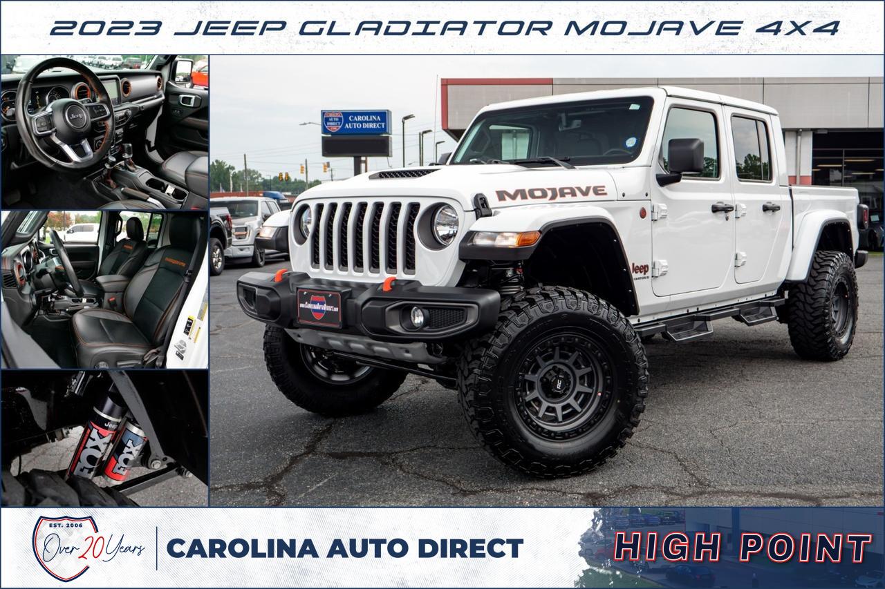2023 Jeep Gladiator Mojave 4X4 / By Pass Shocks / Leather Seats / Wheels & Tires!