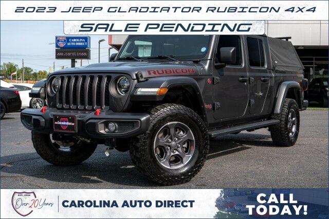 2023 Jeep Gladiator Rubicon 4X4 / Heated Leather Seats / Truck Cap!