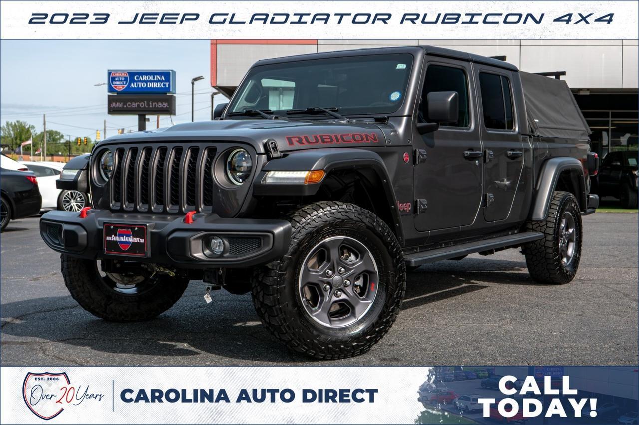 2023 Jeep Gladiator Rubicon 4X4 / Heated Leather Seats / Truck Cap!