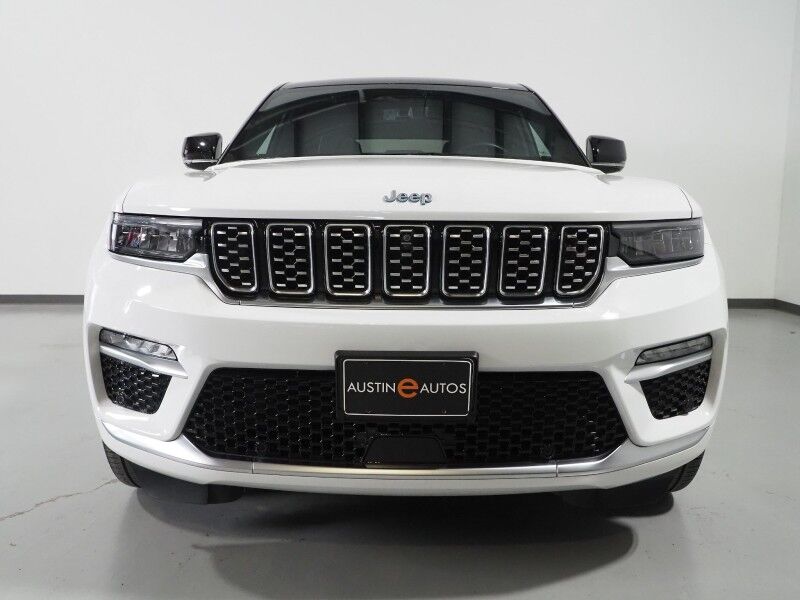 2023 Jeep Grand Cherokee 4xe Summit *ADVANCED PROTECH GROUP, HEADS-UP DISPLAY, NAVIGATION, ADAPTIVE CRUISE, SAFETY ALERTS, 360 CAMERAS, PANO MOONROOF, LEATHER, CLIMATE/MASSAGE SEATS, MCINTOSH AUDIO, ANDROID & APPLE Round Rock TX