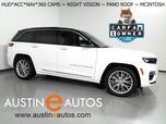2023 Jeep Grand Cherokee 4xe Summit *ADVANCED PROTECH GROUP, HEADS-UP DISPLAY, NAVIGATION, ADAPTIVE CRUISE, SAFETY ALERTS, 360 CAMERAS, PANO MOONROOF, LEATHER, CLIMATE/MASSAGE SEATS, MCINTOSH AUDIO