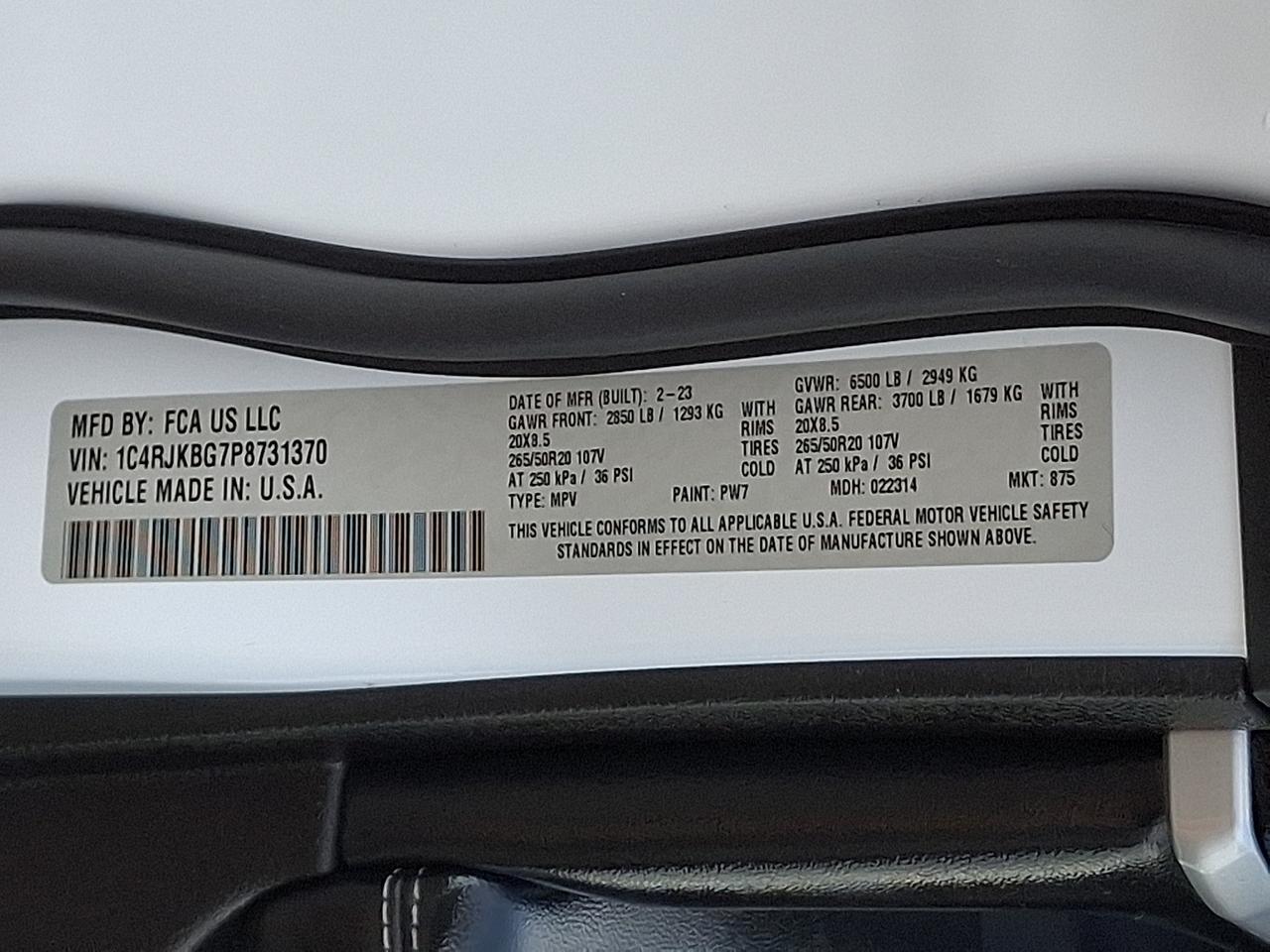 2023 Jeep Grand Cherokee L Limited 4x4 Vineland NJ