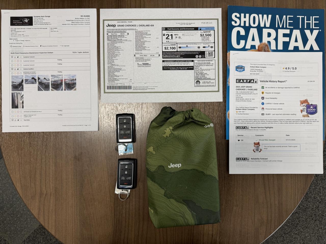 2023 Jeep Grand Cherokee L Overland Knoxville TN