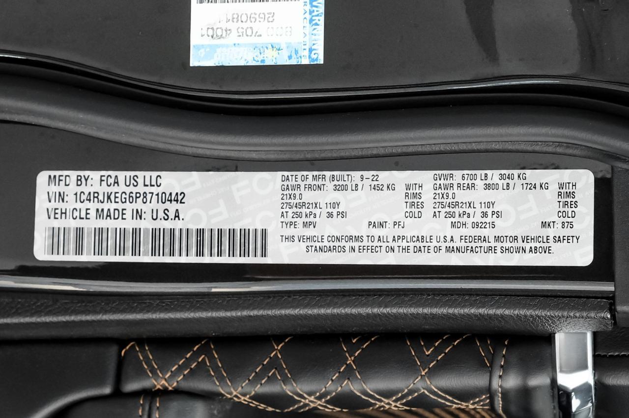 2023 Jeep Grand Cherokee L SUMMIT RESERVE 4WD ADVANCED PROTECH LUXURY TECH HEADUP DISPLAY N Carrollton TX