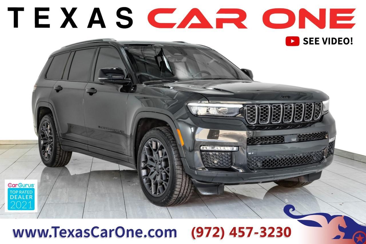 2023 Jeep Grand Cherokee L SUMMIT RESERVE 4WD ADVANCED PROTECH LUXURY TECH HEADUP DISPLAY NIGHT VISION BLIND SPOT