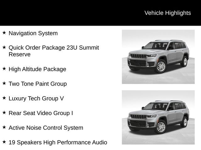 2023 Jeep Grand Cherokee L Summit Raleigh NC