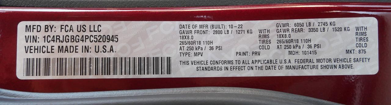 2023 Jeep Grand Cherokee Limited San Juan TX