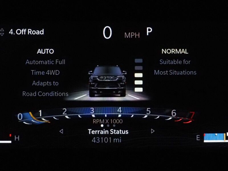 2023 Jeep Grand Cherokee Overland 4WD *NAVIGATION, ADAPTIVE CRUISE, SAFETY ALERTS, BACKUP-CAMERA, COLOR TOUCHSCREEN, PSNGR DISPLAY, PANORAMA MOONROOF, NAPPA LEATHER, CLIMATE SEATS, HTD STEERING, MCINTOSH AUDIO, ANDROID & APPLE Round Rock TX
